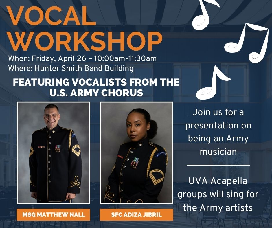 Vocal Workshop with U.S. Army Chorus Vocalists