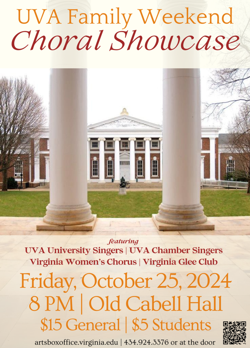 Family Weekend Choral Showcase