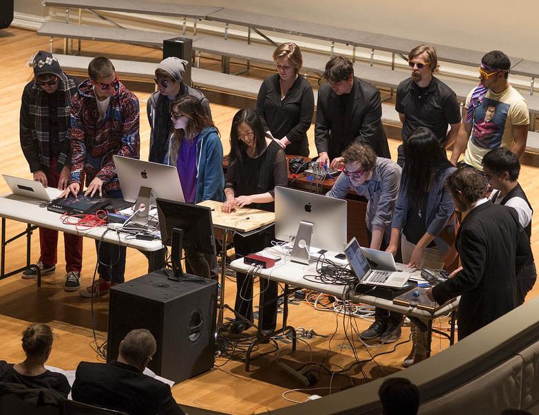 MICE (Mobile Interactive Computer Ensemble) UVA's electroacoustic ensemble