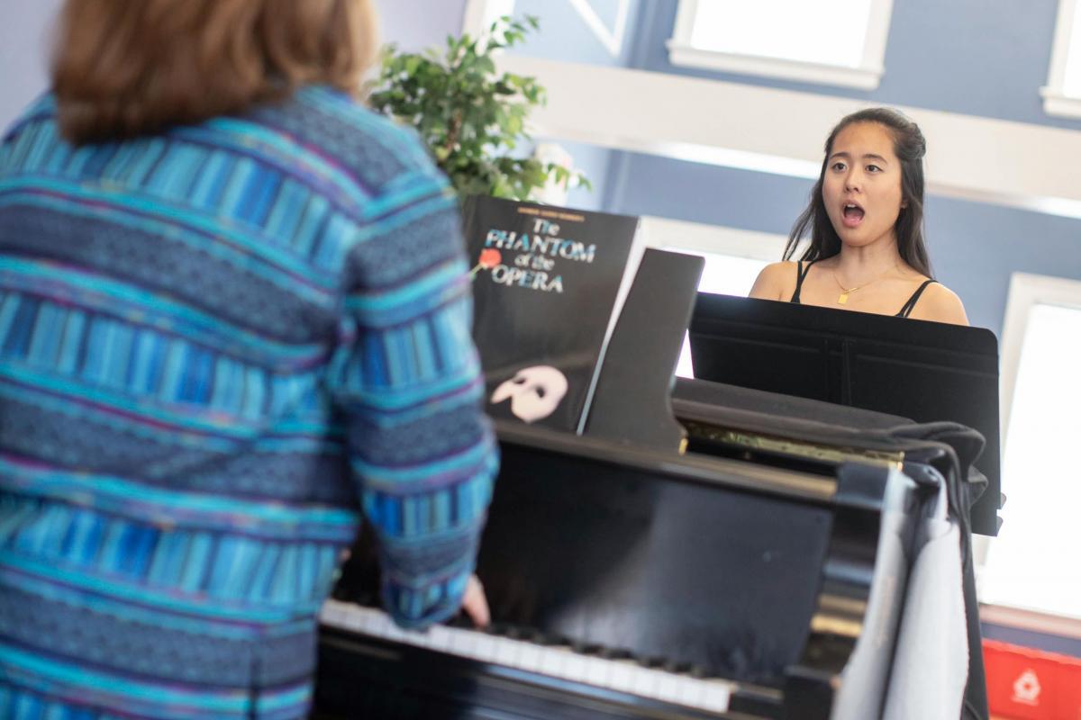 The Department of Music offers private instruments and voice lessons